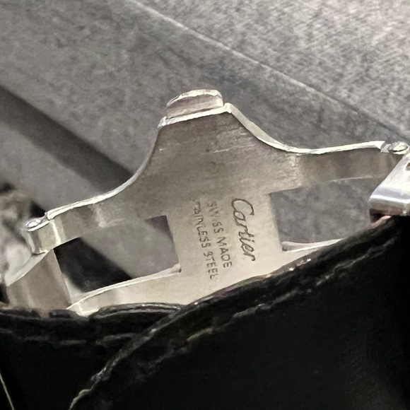 Cartier Santos 100 Diamond Watch - Picture 14 of 16